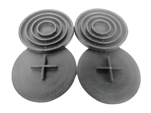 Plattenlager Stelzlager Fugenkreuze Terrassenplatten Plattenteller 6 mm Fugenbreite