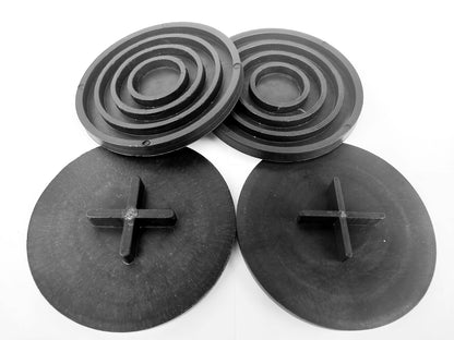 Plattenlager Stelzlager Fugenkreuze Terrassenplatten Plattenteller 6 mm Fugenbreite