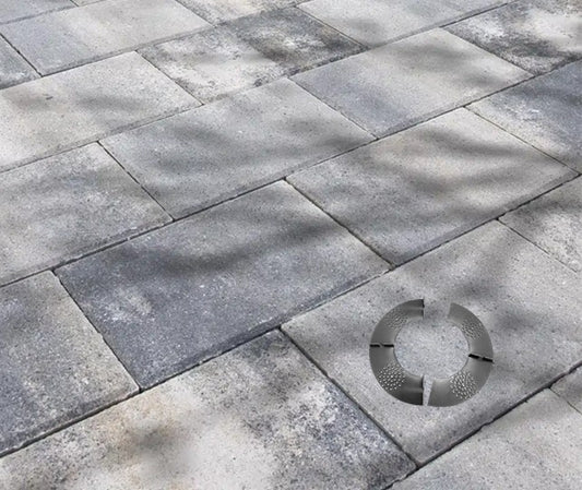 Splittbettlager - Sandbettlager - Kiesbettlager zum Verlegen von Terrassenplatten im Außenbereich fugenbreite 3mm