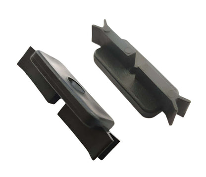 alt="Darex WPC Befestigungsklammer Schwarz 7mm Fugenbreite"